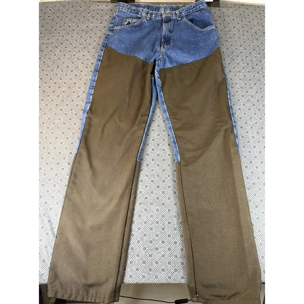 Pro Gear By Wrangler Brush Guard Field Pants Blue Jeans 34x36 Work Hunting